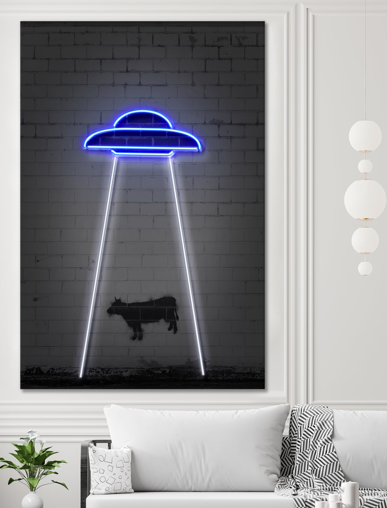 UFO by Octavian Mihai Mielu on GIANT ART - blue digital drawing