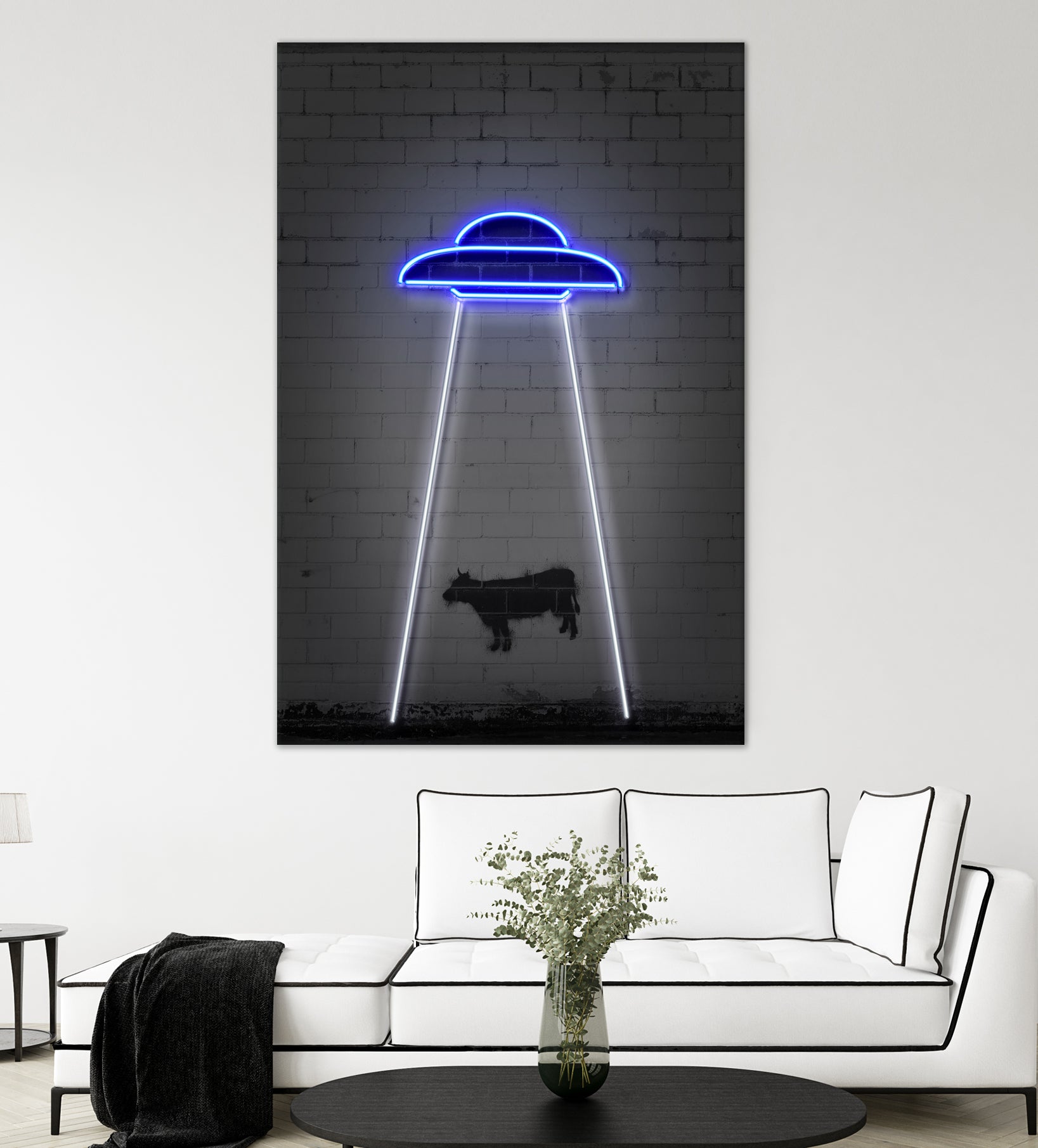 UFO by Octavian Mihai Mielu on GIANT ART - blue digital drawing