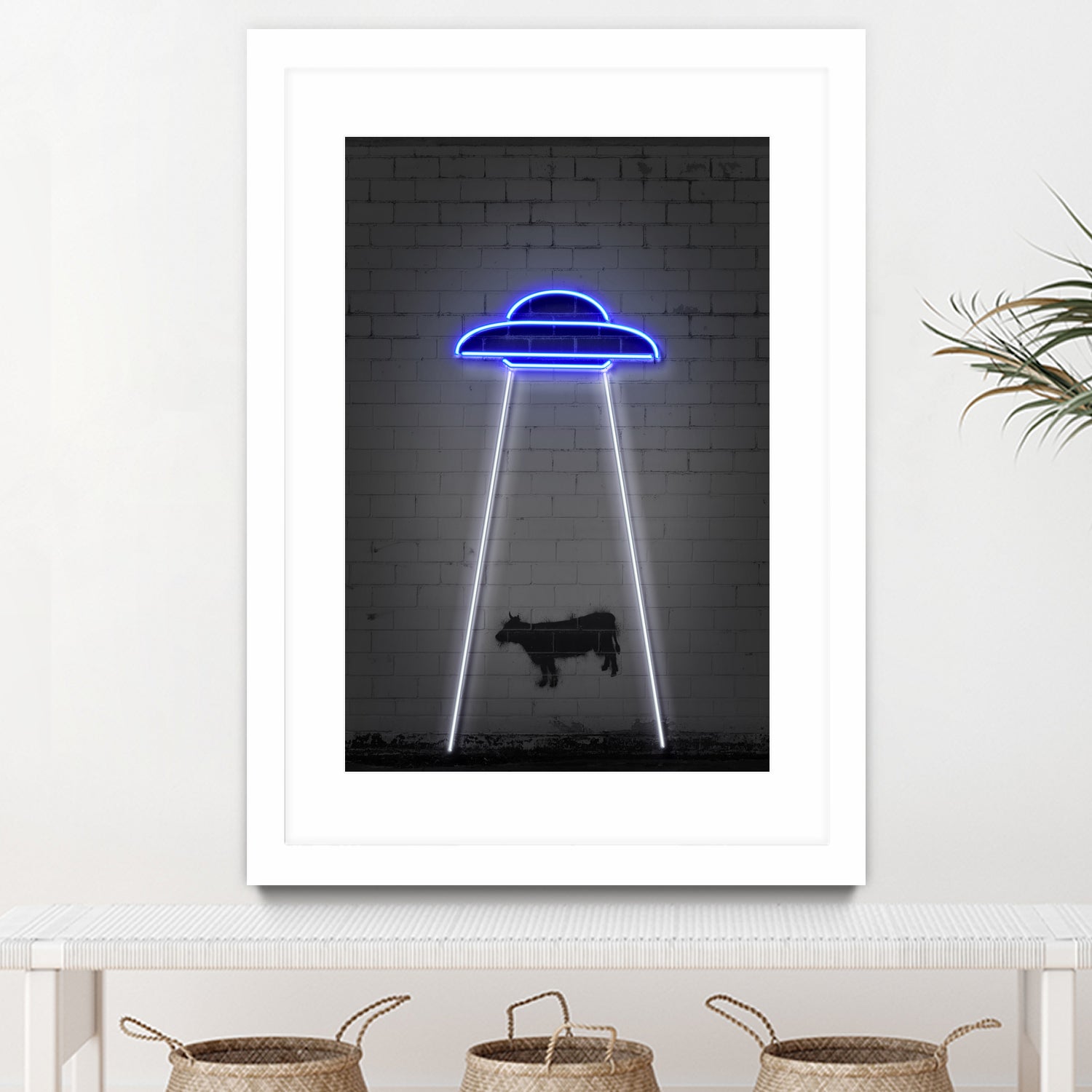 UFO by Octavian Mihai Mielu on GIANT ART - blue digital drawing