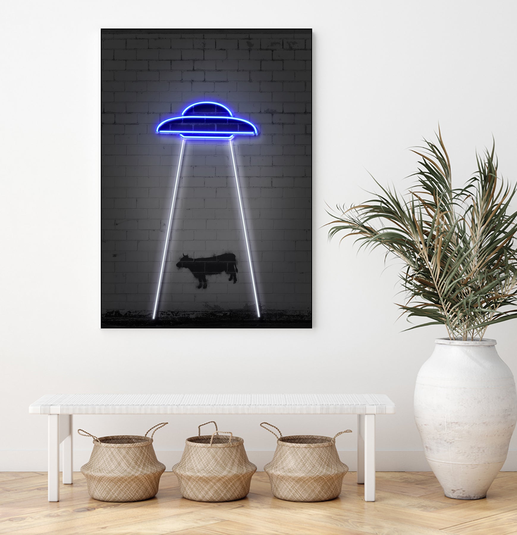 UFO by Octavian Mihai Mielu on GIANT ART - blue digital drawing