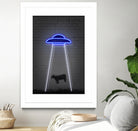 UFO by Octavian Mihai Mielu on GIANT ART - blue digital drawing