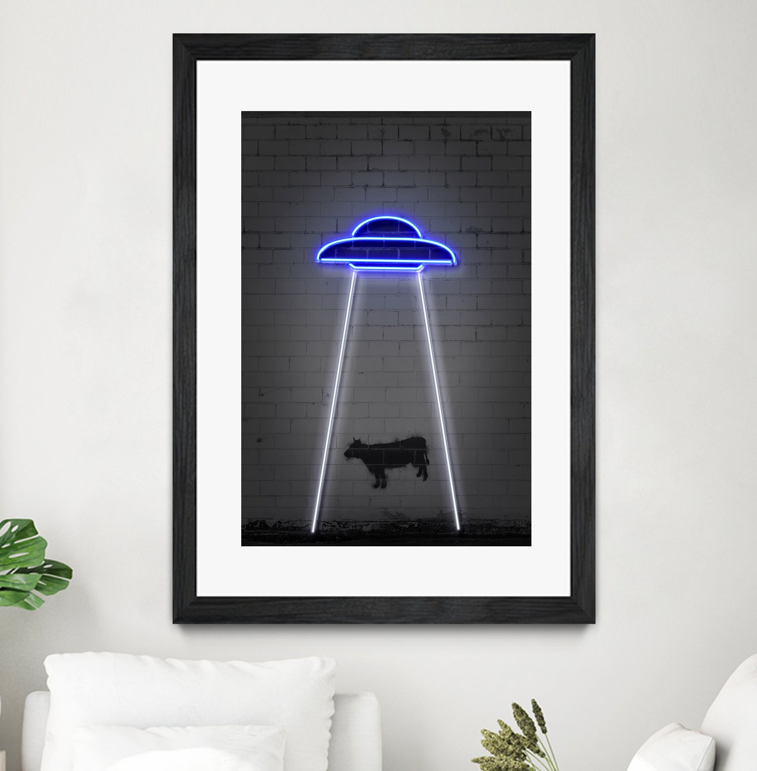 UFO by Octavian Mihai Mielu on GIANT ART - blue digital drawing