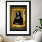 Mona Lisa by Octavian Mihai Mielu on GIANT ART - yellow digital drawing