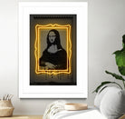 Mona Lisa by Octavian Mihai Mielu on GIANT ART - yellow digital drawing