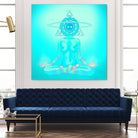 Sun Head 2 by Francois Martin Painchaud on GIANT ART - blue character design