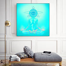 Sun Head 2 by Francois Martin Painchaud on GIANT ART - blue character design