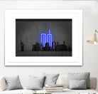 New York by Octavian Mihai Mielu on GIANT ART - blue digital drawing