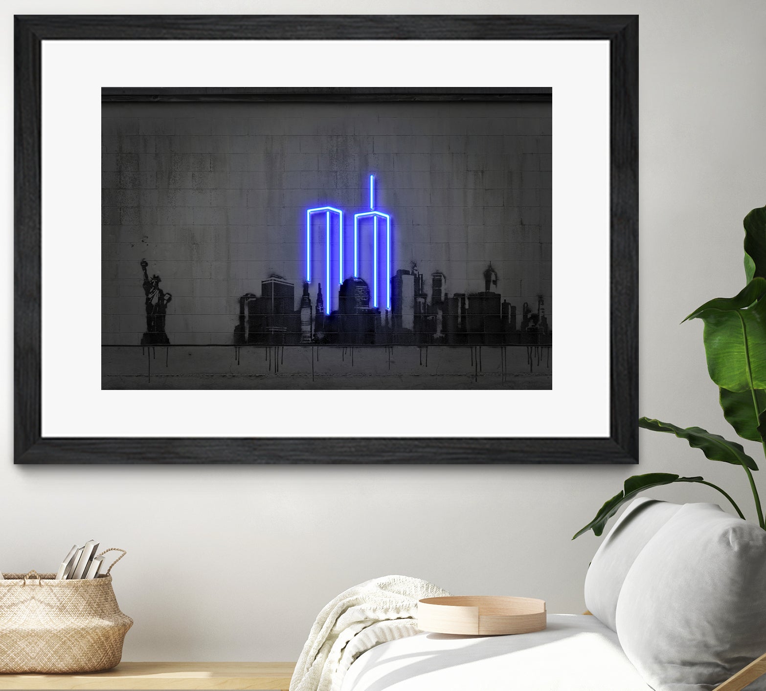 New York by Octavian Mihai Mielu on GIANT ART - blue digital drawing