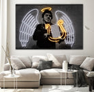 Fallen Angel by Octavian Mihai Mielu on GIANT ART - yellow digital drawing