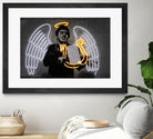 Fallen Angel by Octavian Mihai Mielu on GIANT ART - yellow digital drawing