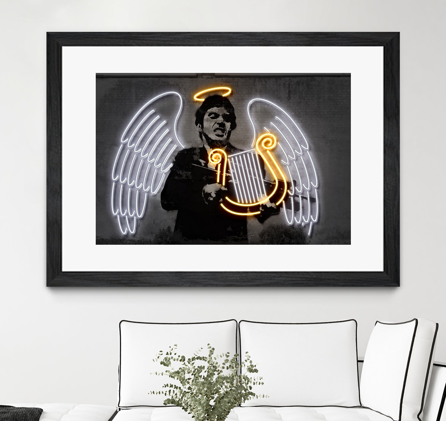 Fallen Angel by Octavian Mihai Mielu on GIANT ART - yellow digital drawing