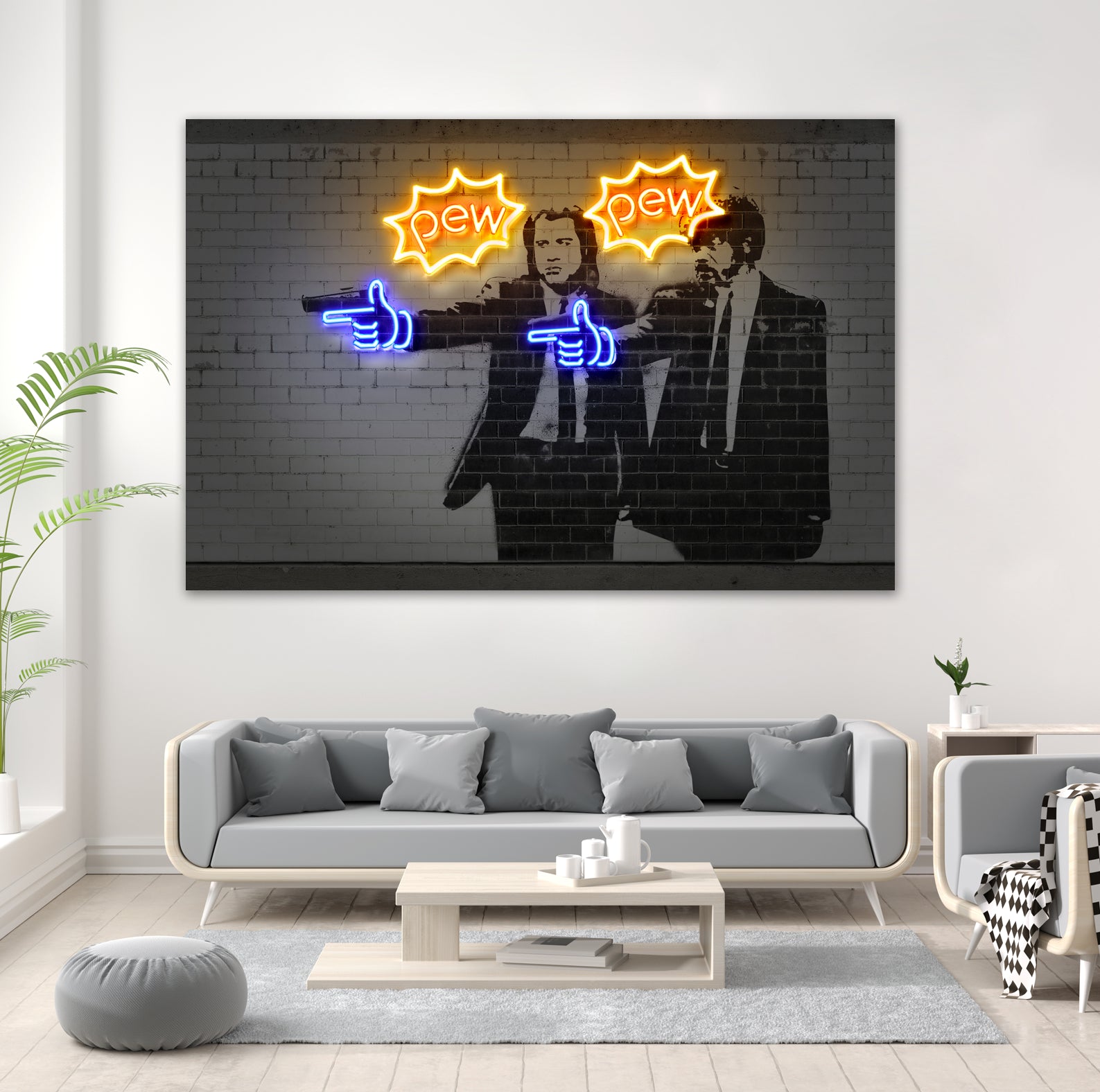 Pew Pew by Octavian Mihai Mielu on GIANT ART - gray digital drawing