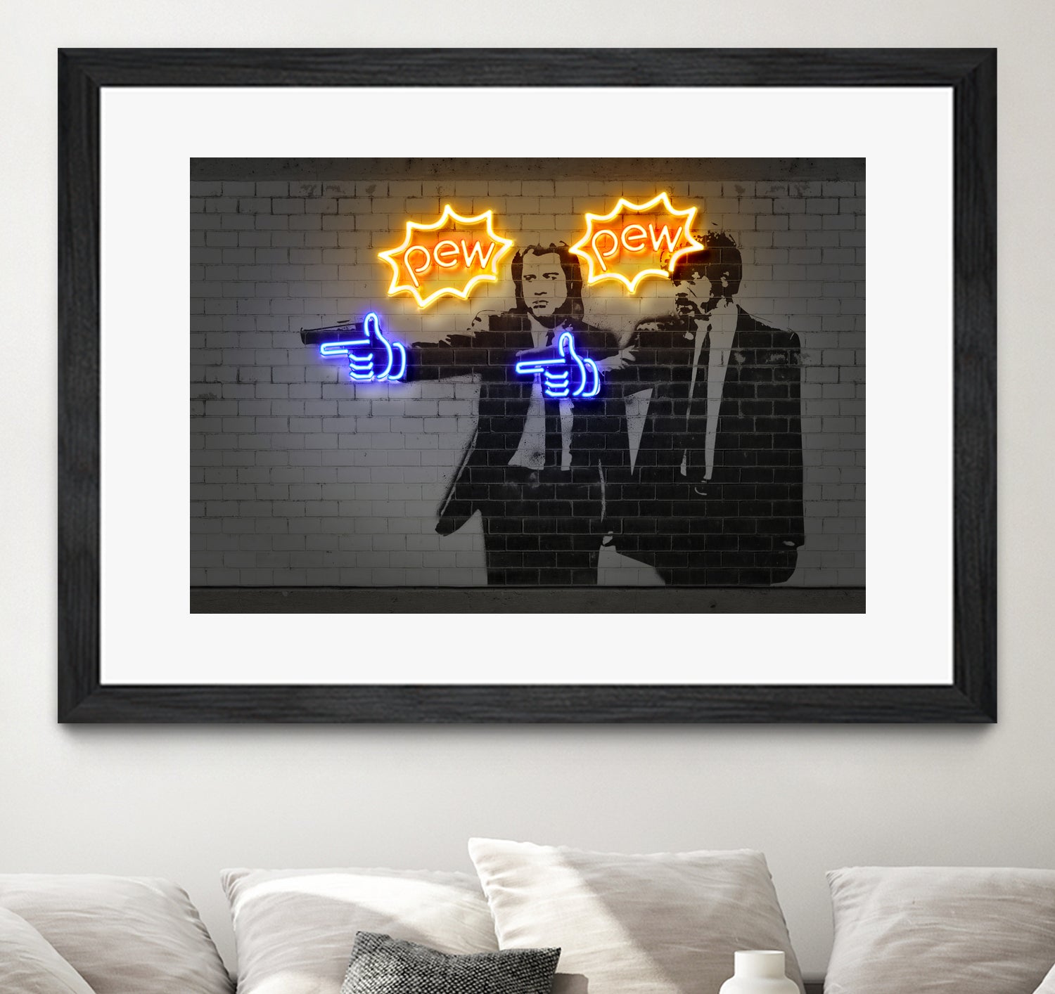 Pew Pew by Octavian Mihai Mielu on GIANT ART - gray digital drawing