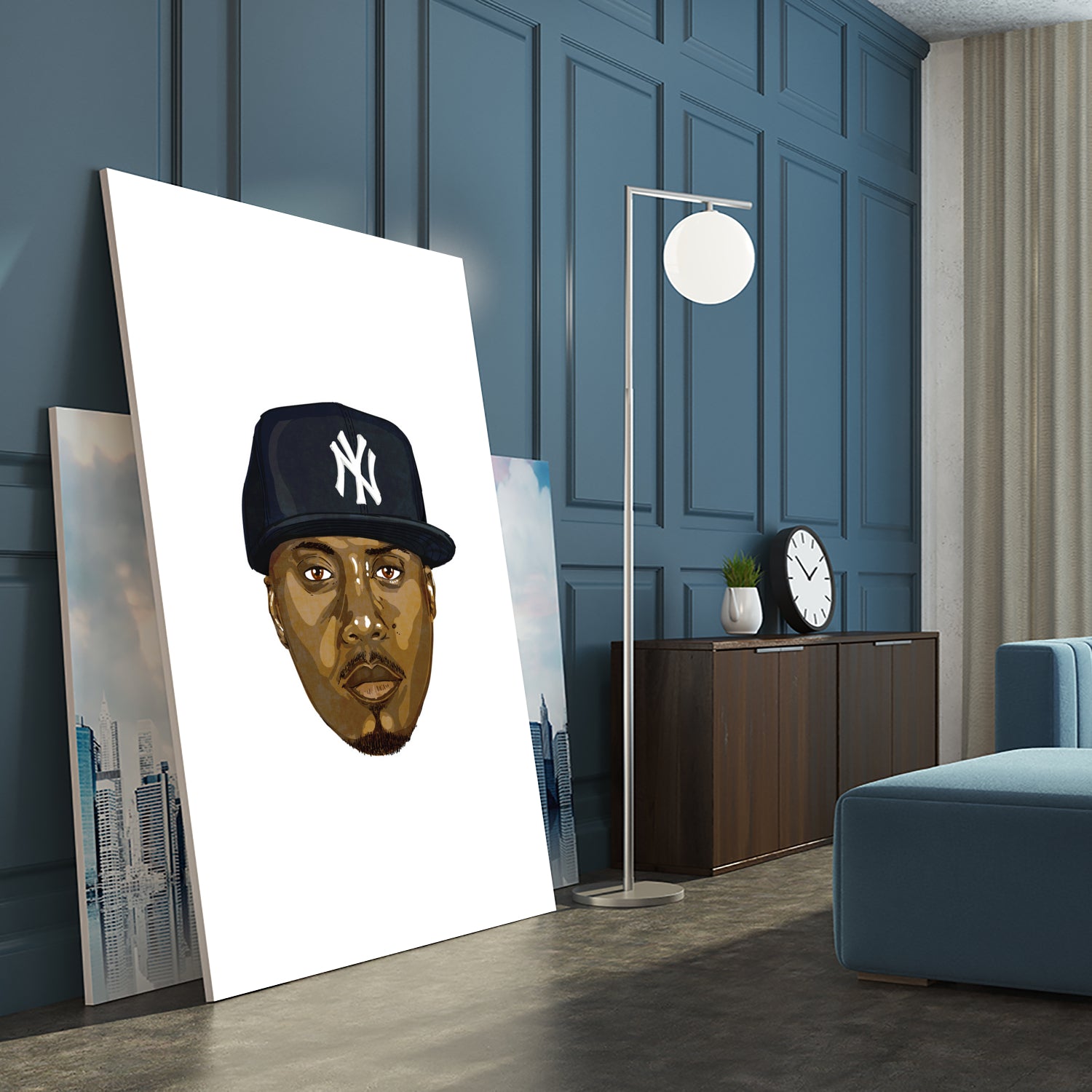 Nas by Delano Limoen on GIANT ART - brown vector illustration