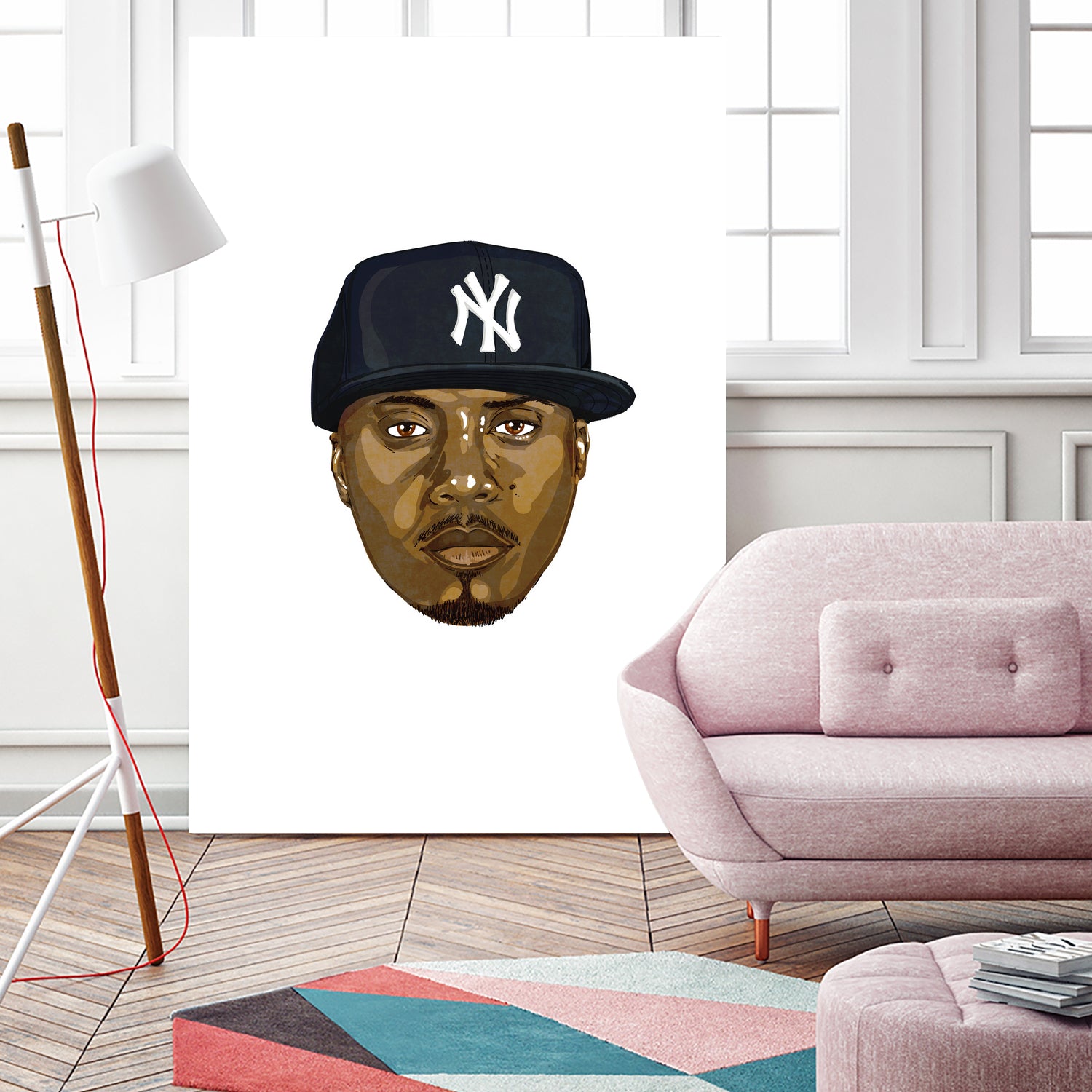 Nas by Delano Limoen on GIANT ART - brown vector illustration