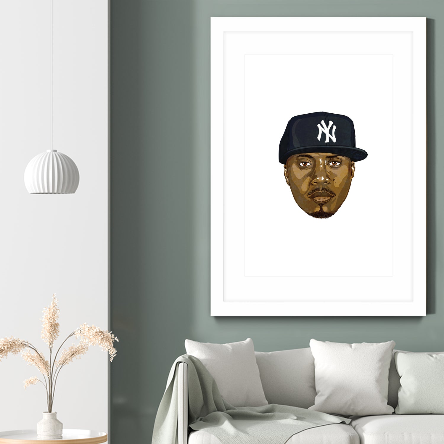 Nas by Delano Limoen on GIANT ART - brown vector illustration