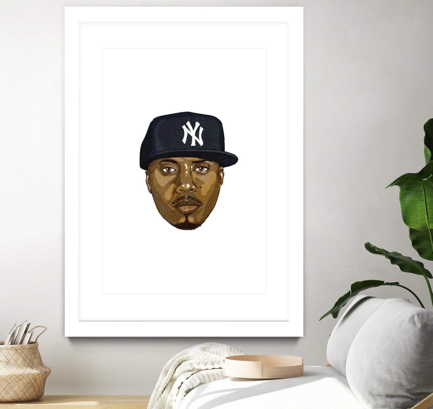 Nas by Delano Limoen on GIANT ART - brown vector illustration