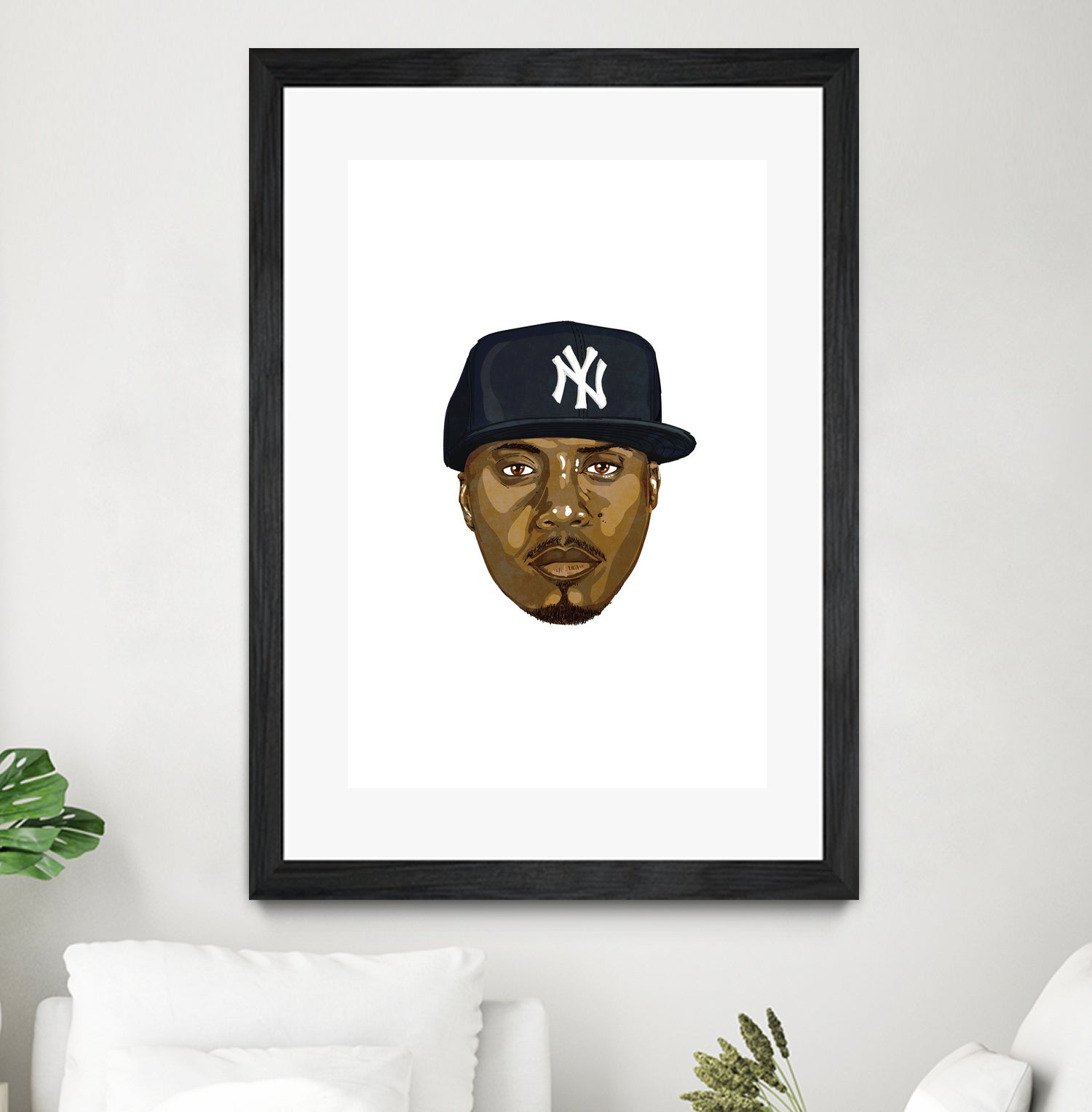 Nas by Delano Limoen on GIANT ART - brown vector illustration