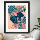 Tropical Dreams by Daniela di Niro on GIANT ART - pink digital drawing