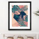 Tropical Dreams by Daniela di Niro on GIANT ART - pink digital drawing