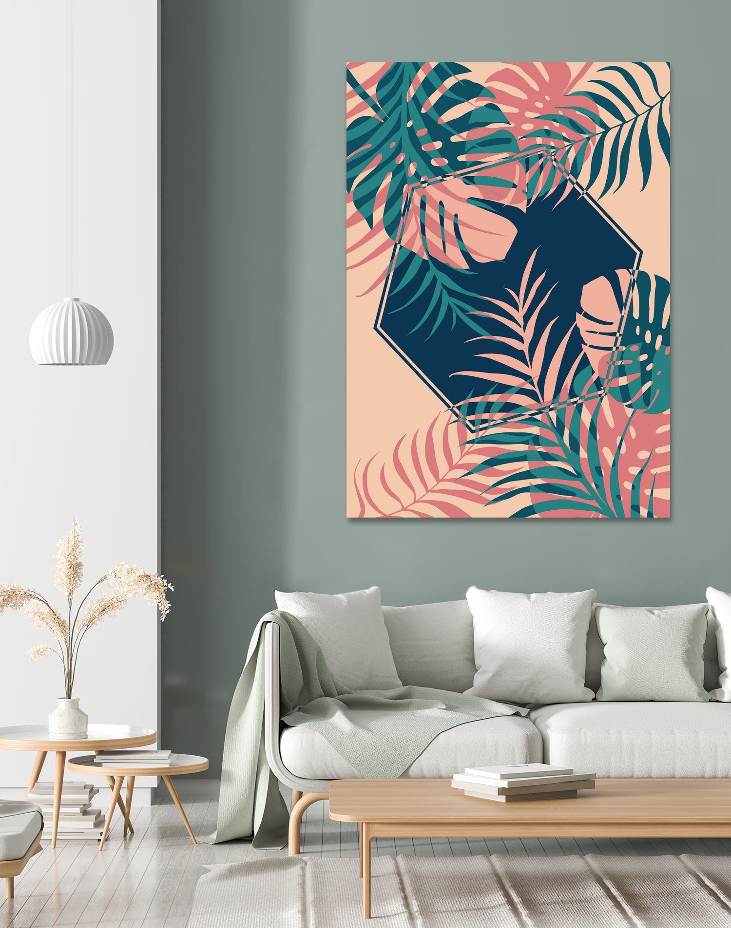 Tropical Dreams by Daniela di Niro on GIANT ART - pink digital drawing