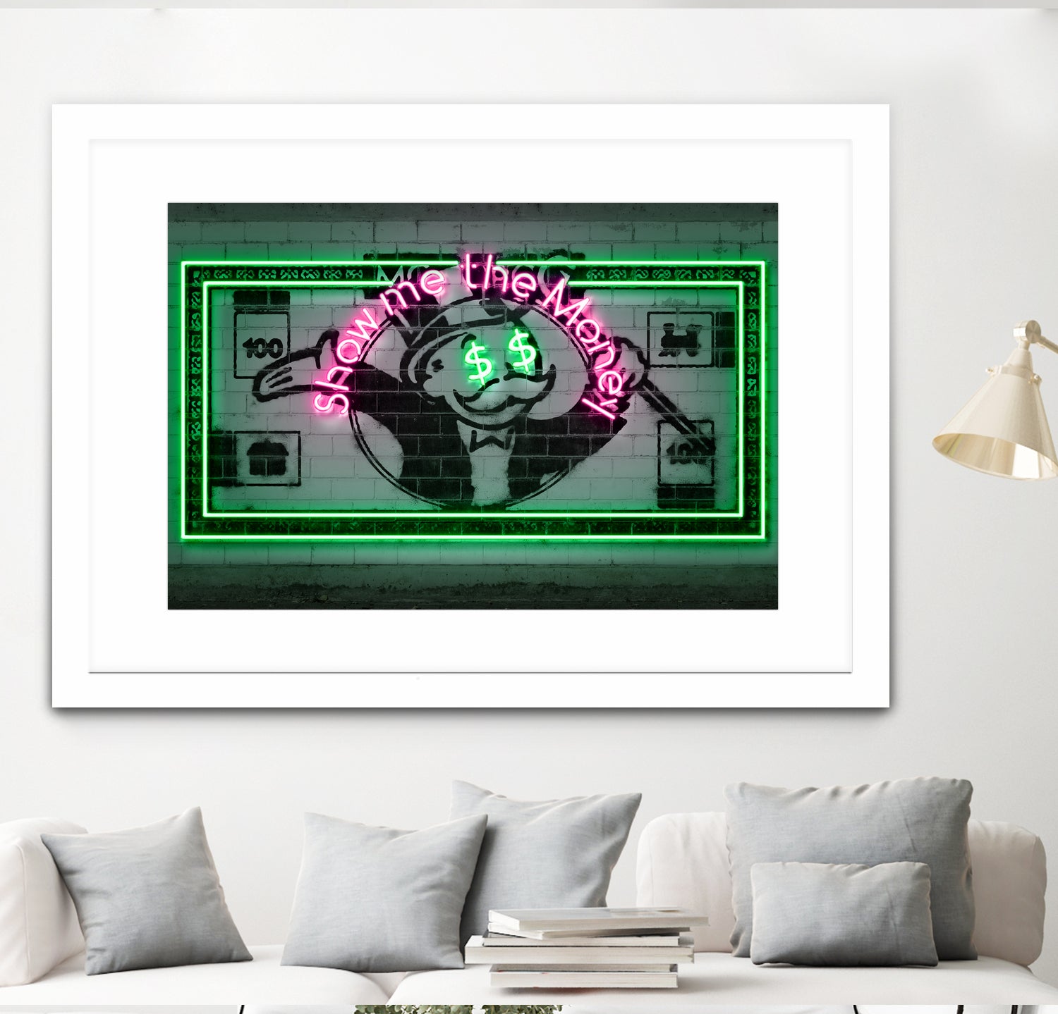 Show me the money by Octavian Mihai Mielu on GIANT ART - green digital drawing