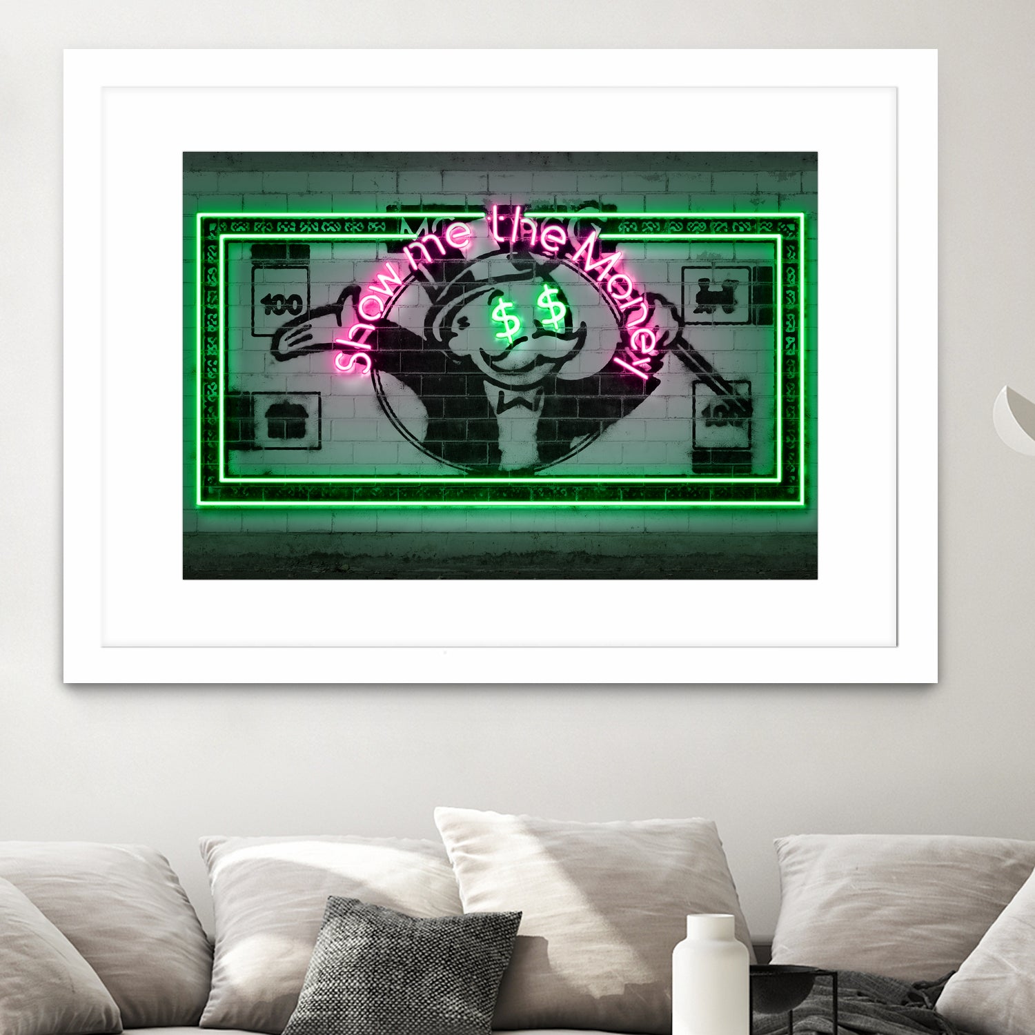 Show me the money by Octavian Mihai Mielu on GIANT ART - green digital drawing