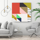Helsinki by Kristen Lockley on GIANT ART - red digital drawing