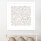 Ab Linear Rainbow by Emeline Tate-Robertson on GIANT ART - white digital painting