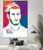 Pop Art Gareth Bale by Ahmad Taufiq on GIANT ART - white photo illustration