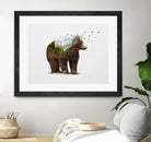 Wild I Shall Stay | Bear by Soaring Anchor on GIANT ART - brown photo manipulation