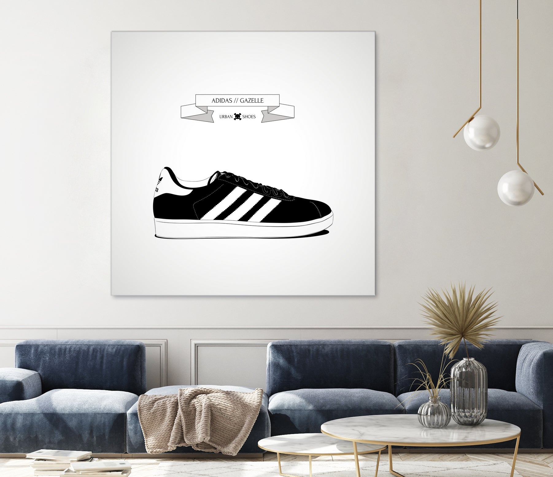 Urban Shoes / Adidas by Alejandro Garcia on GIANT ART - gray photo illustration