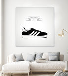 Urban Shoes / Adidas by Alejandro Garcia on GIANT ART - gray photo illustration