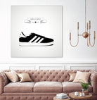 Urban Shoes / Adidas by Alejandro Garcia on GIANT ART - gray photo illustration