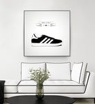 Urban Shoes / Adidas by Alejandro Garcia on GIANT ART - gray photo illustration