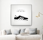 Urban Shoes / Adidas by Alejandro Garcia on GIANT ART - gray photo illustration