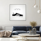 Urban Shoes / Adidas by Alejandro Garcia on GIANT ART - gray photo illustration