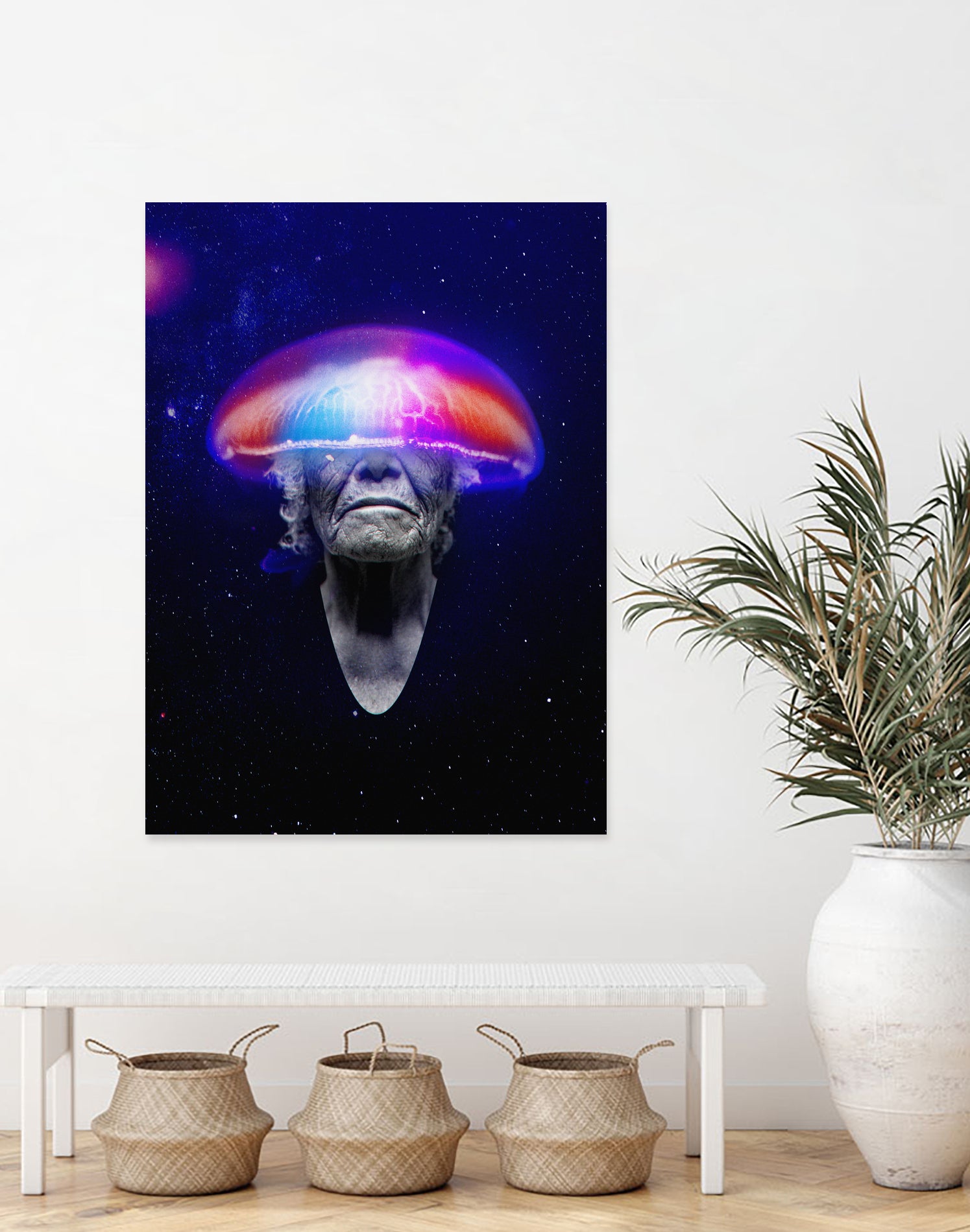 Lì by Dorian Legret on GIANT ART - fuchsia photo manipulation