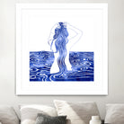 Nereid-XI by Stevyn Llewellyn on GIANT ART - blue mixed media