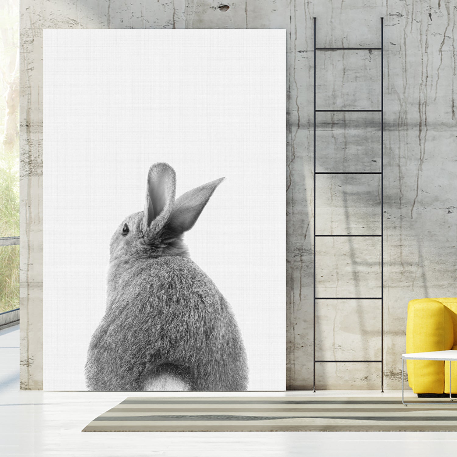 Rabbit Tail by Justinas Jokubauskas on GIANT ART - black photo manipulation