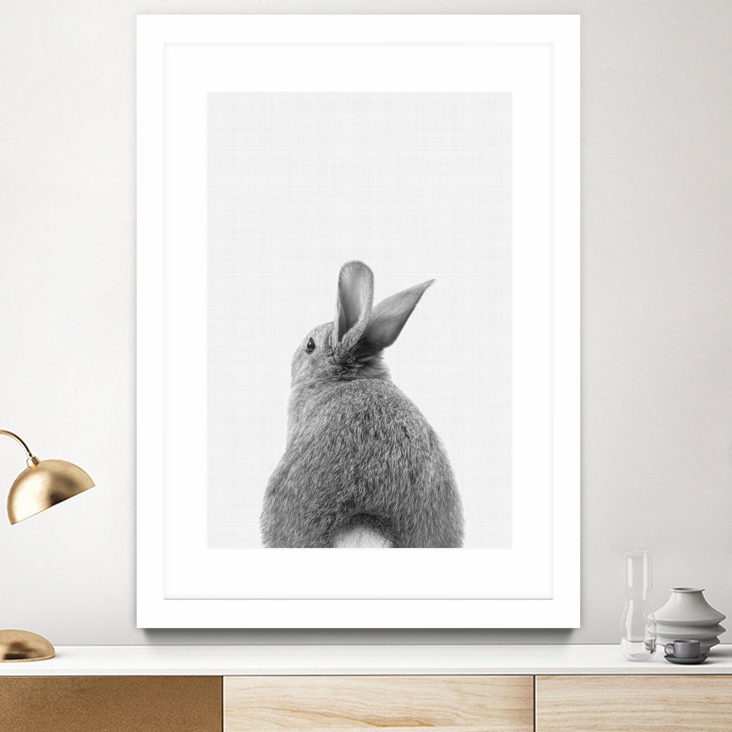 Rabbit Tail by Justinas Jokubauskas on GIANT ART - black photo manipulation