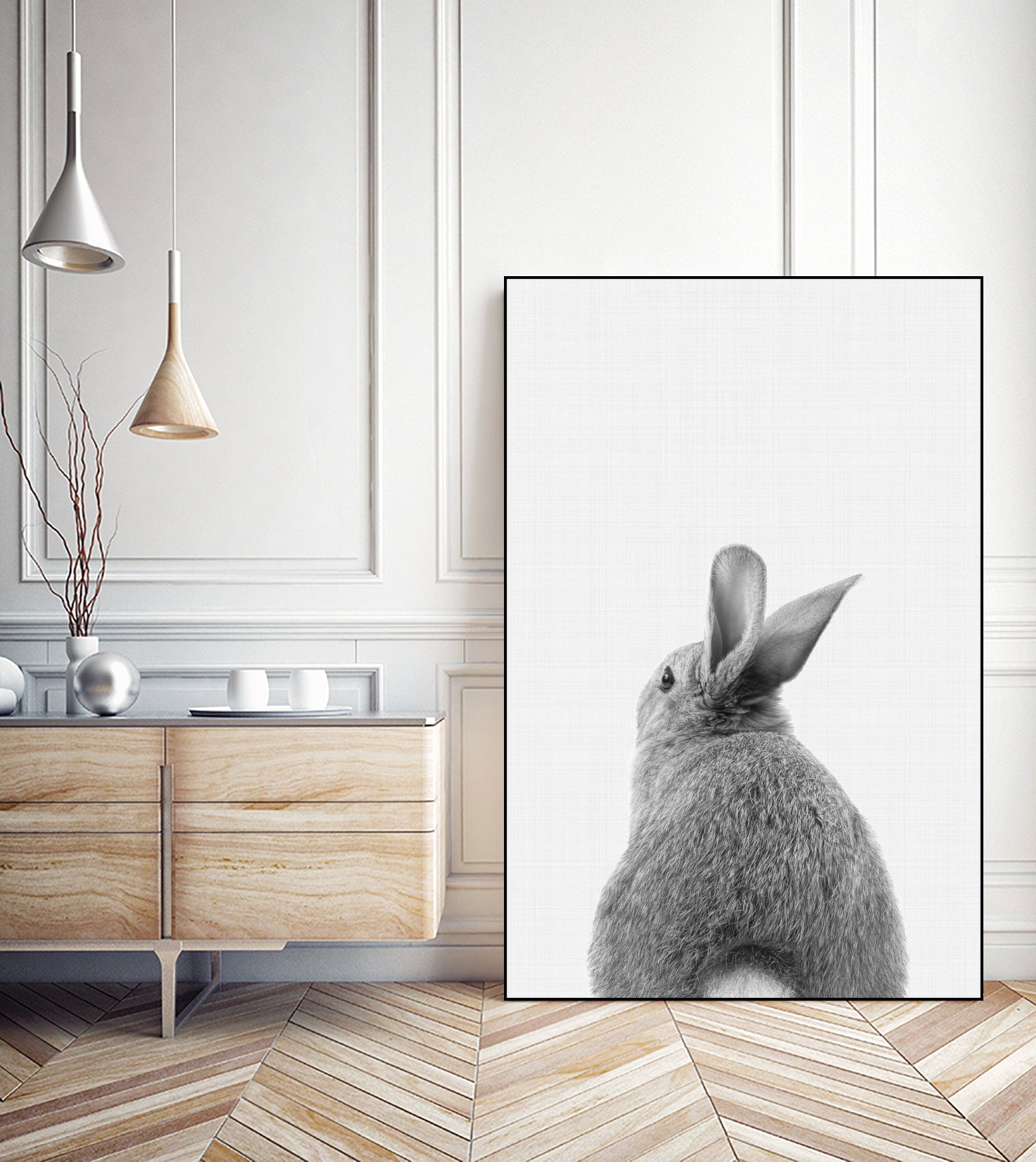 Rabbit Tail by Justinas Jokubauskas on GIANT ART - black photo manipulation