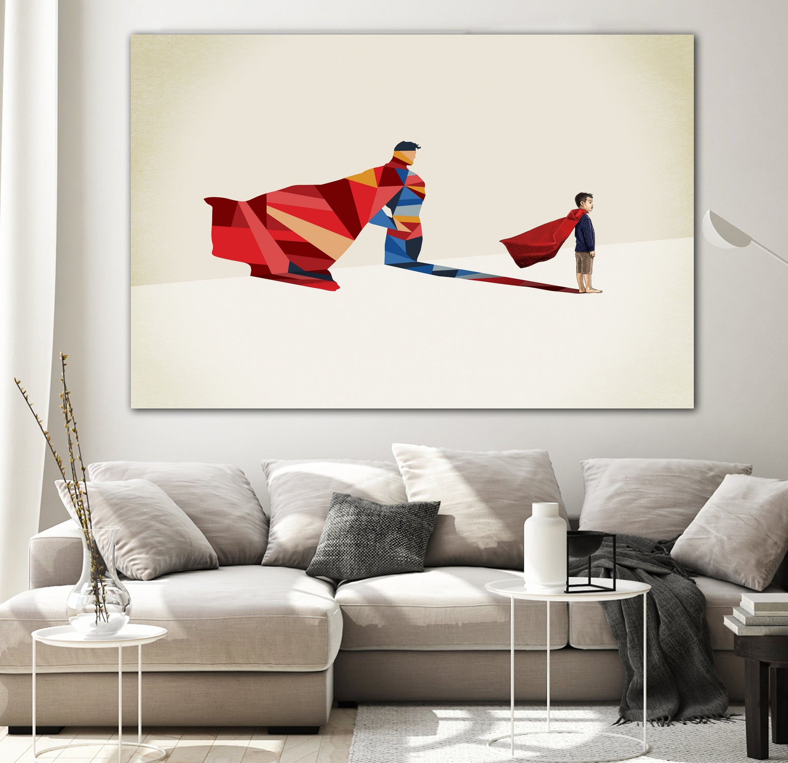 Asian Hero by Jason Ratliff on GIANT ART - red digital painting