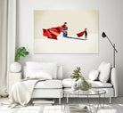 Asian Hero by Jason Ratliff on GIANT ART - red digital painting