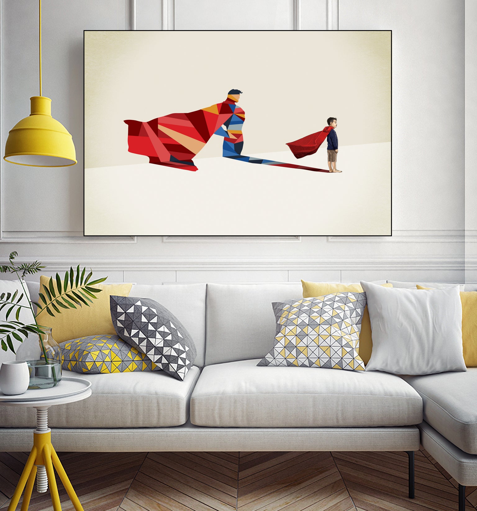 Asian Hero by Jason Ratliff on GIANT ART - red digital painting