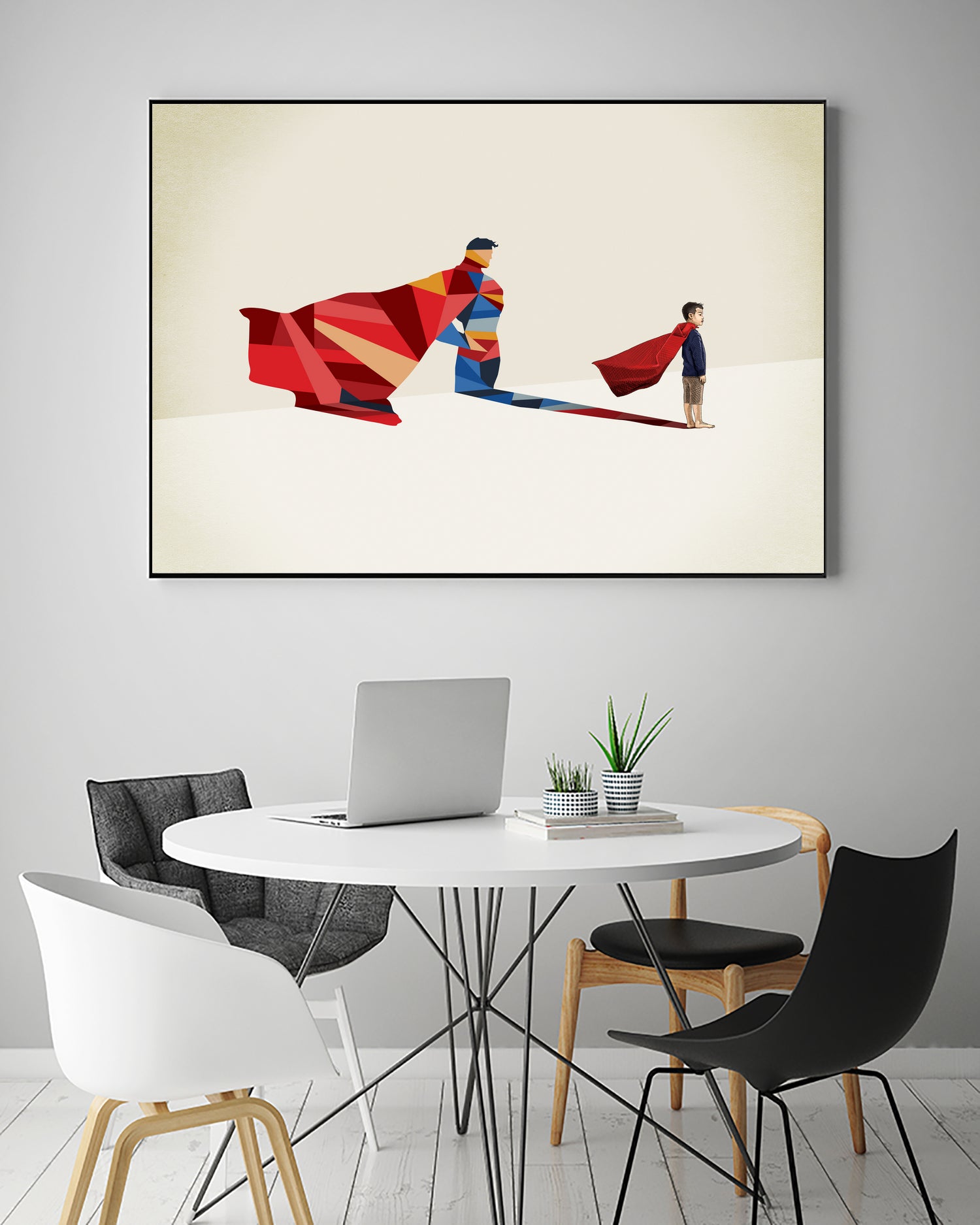 Asian Hero by Jason Ratliff on GIANT ART - red digital painting