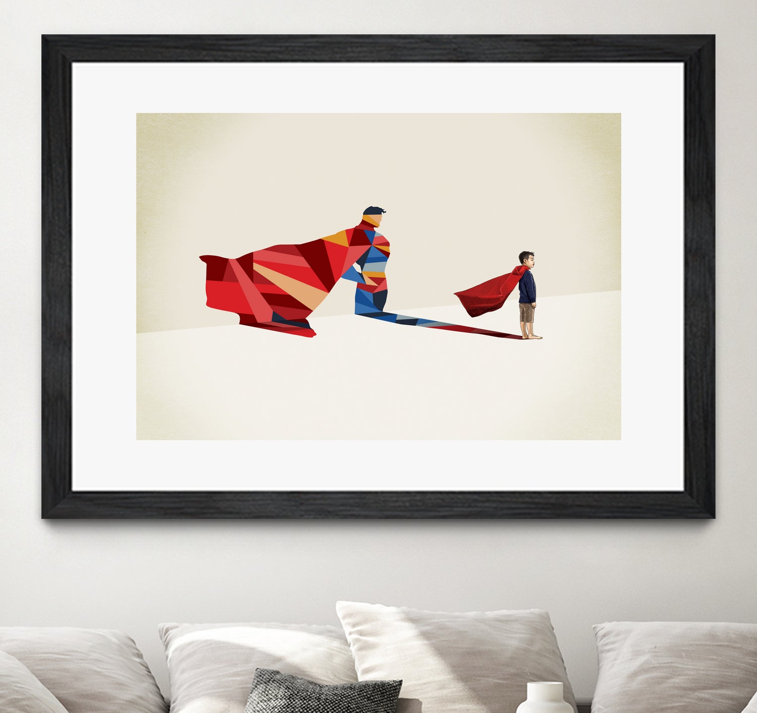 Asian Hero by Jason Ratliff on GIANT ART - red digital painting