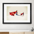 Asian Hero by Jason Ratliff on GIANT ART - red digital painting