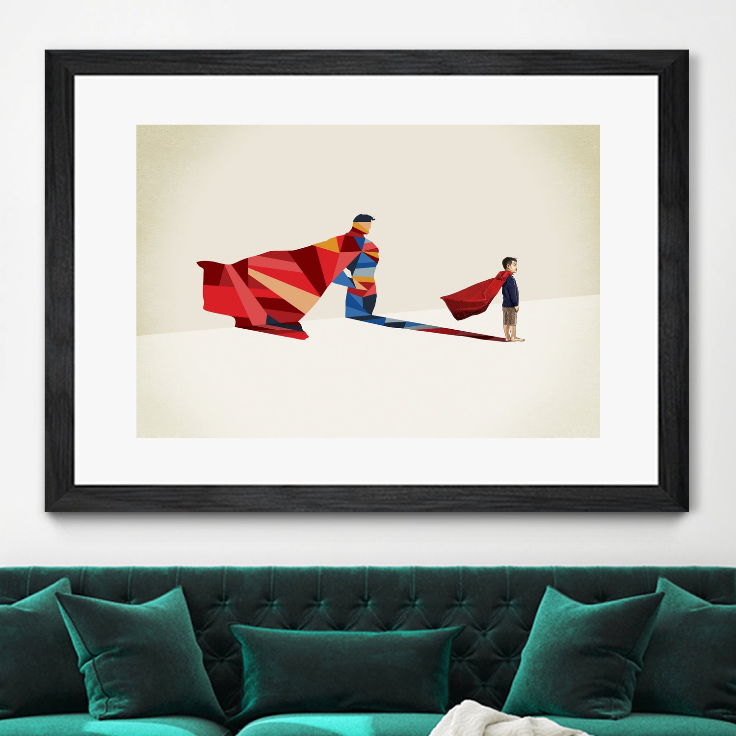 Asian Hero by Jason Ratliff on GIANT ART - red digital painting