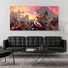 battle-epic- by Andros Martínez on GIANT ART - red digital painting